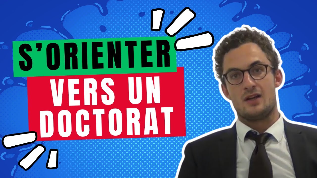 S'orienter vers un doctorat | Lextenso &Eacute;tudiant