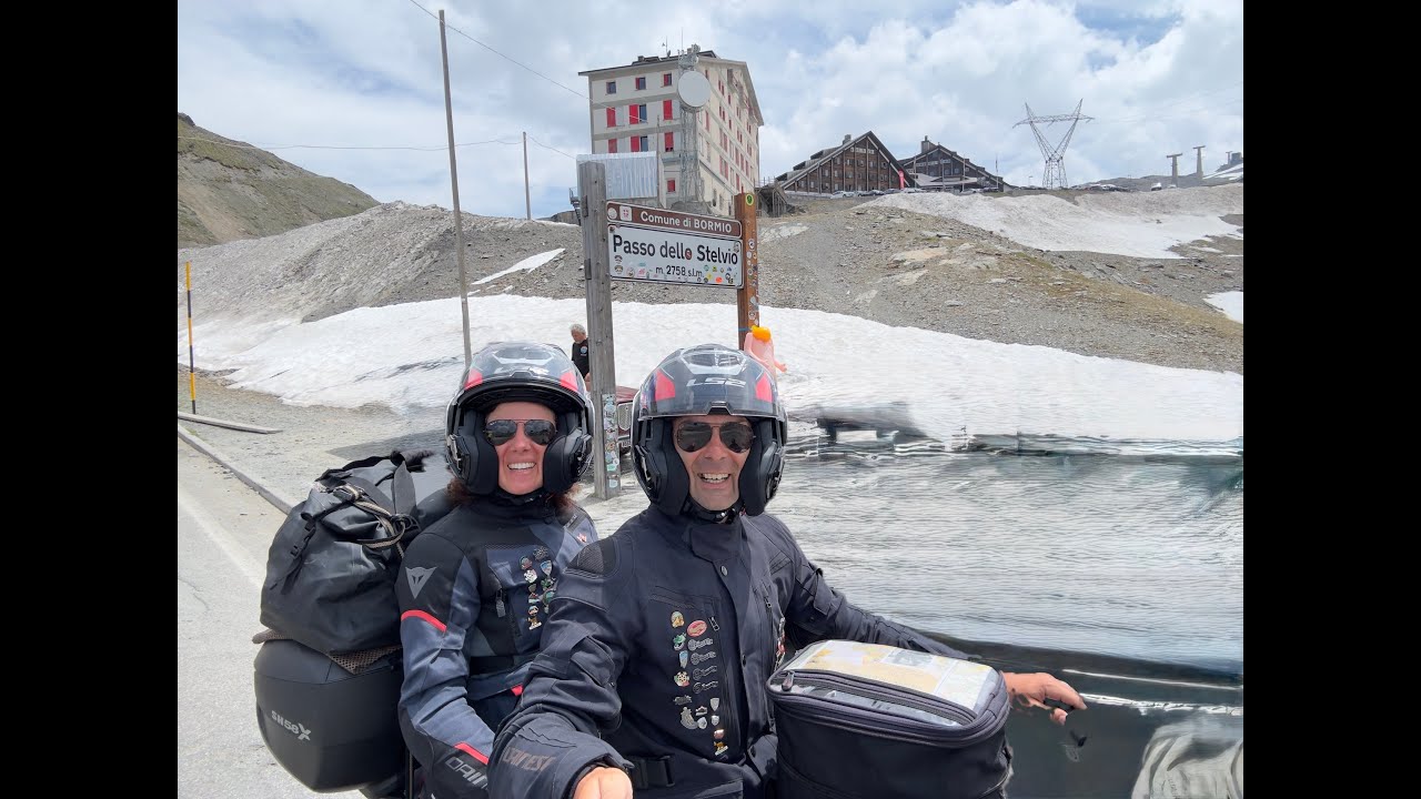 Passo dello Stelvio - Stilfser Joch (on board Bmw R 1150 GS - insta  360 X4) 2025