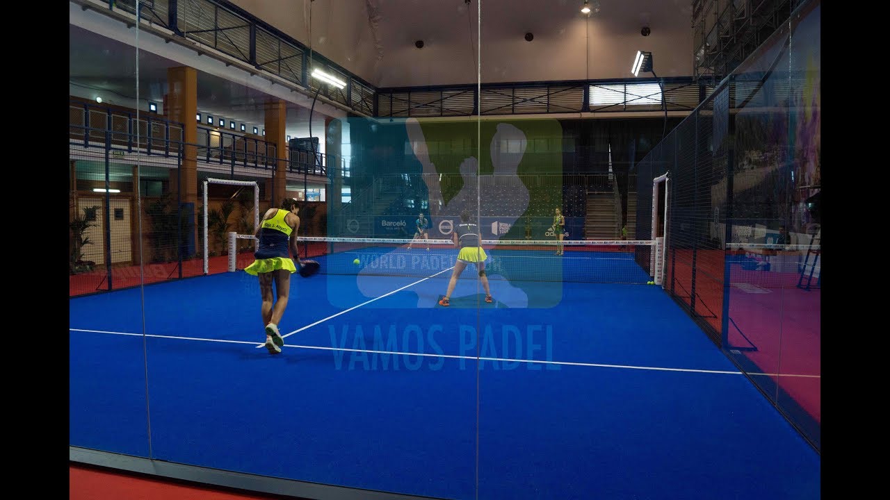 Vamos P&aacute;del. Delfi Brea y M&ordf; Jos&eacute; S. Alayeto contra Carmen Goenaga y Nuria Rodr&iacute;guez