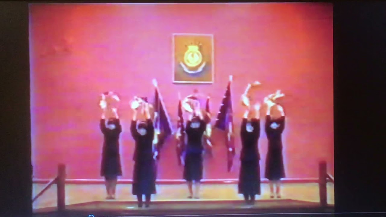 Plymouth Exeter Hall Salvation Army timbrels. 1986 - Hungarian Rhapsody