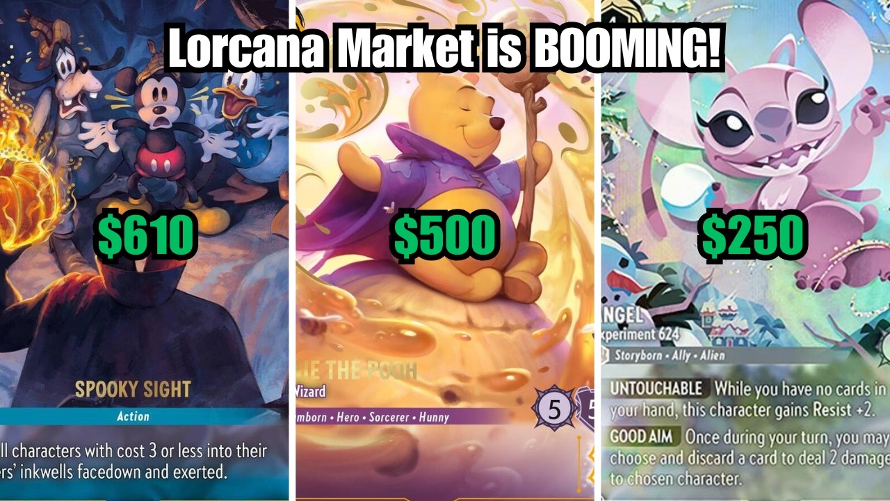 Disney Lorcana Market Is EXPLODING 🚀 | Market Watch Monday
