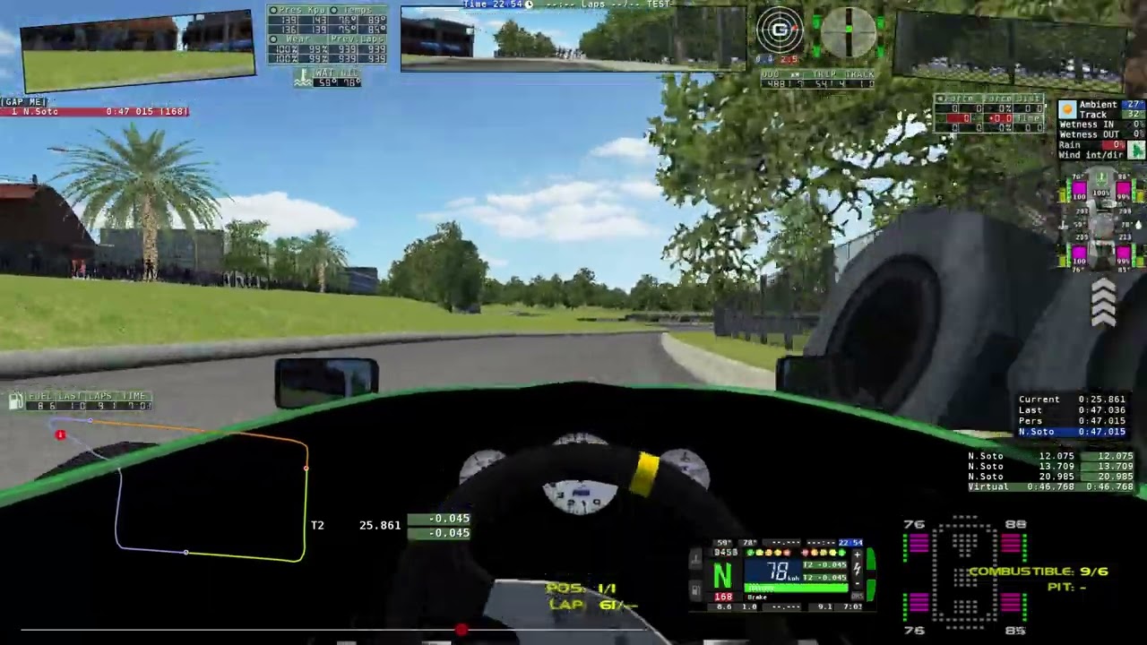 rFactor | Fórmula 3 Histórica ARC - Circuito Pedro de Valdivia