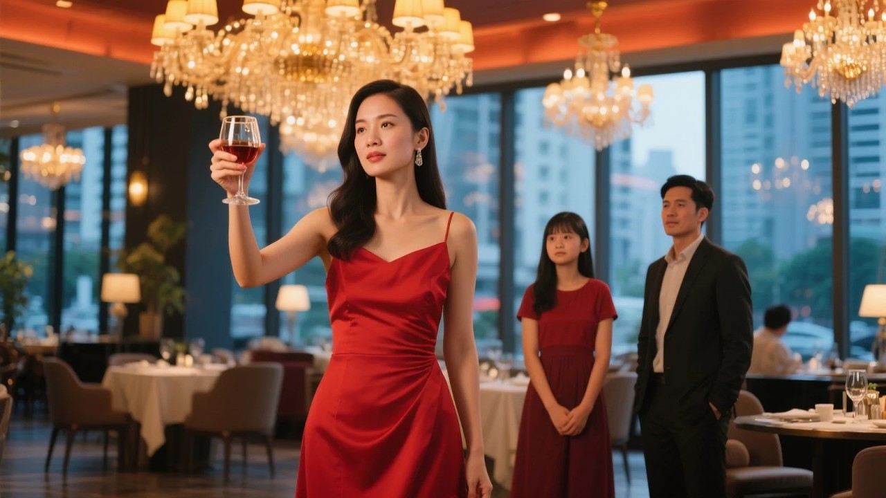 Đại tiệc biến thành bãi rác Chồng dắt tiểu tam chiếm ghế chính thất, tôi lật bàn tiệc, tống khứ cả đ