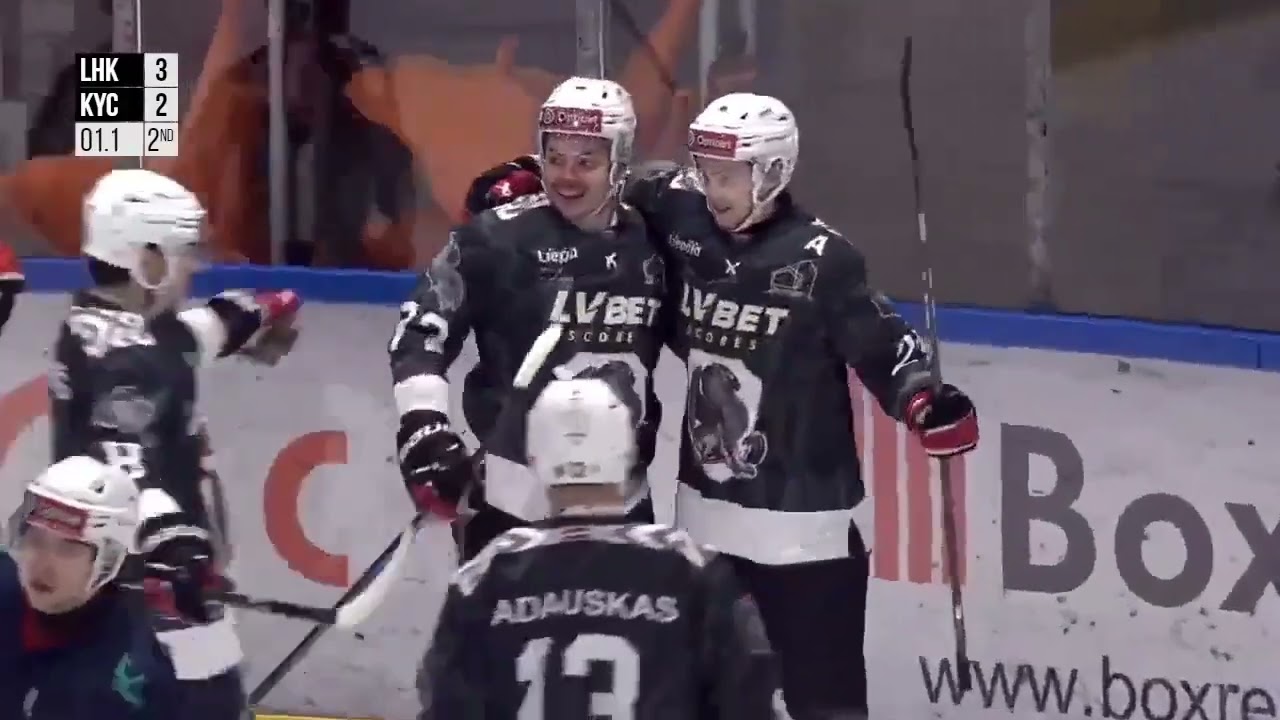 Optibet Hokeja līga. Liepājas hokeja komanda - HC Kyiv Capitals. Spēles labākie momenti.(28.02.2026)