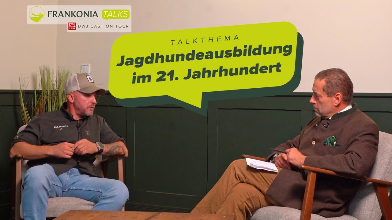 Jagdhundeausbildung im 21. Jahrhundert | Frankonia Talk #4 aus Rottendorf