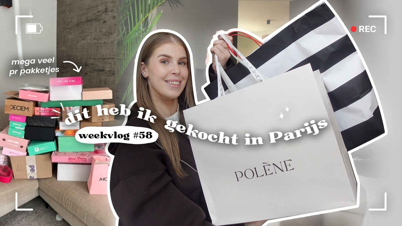 dit is de tas geworden die ik heb gekocht 🥐💕 | weekvlog #58