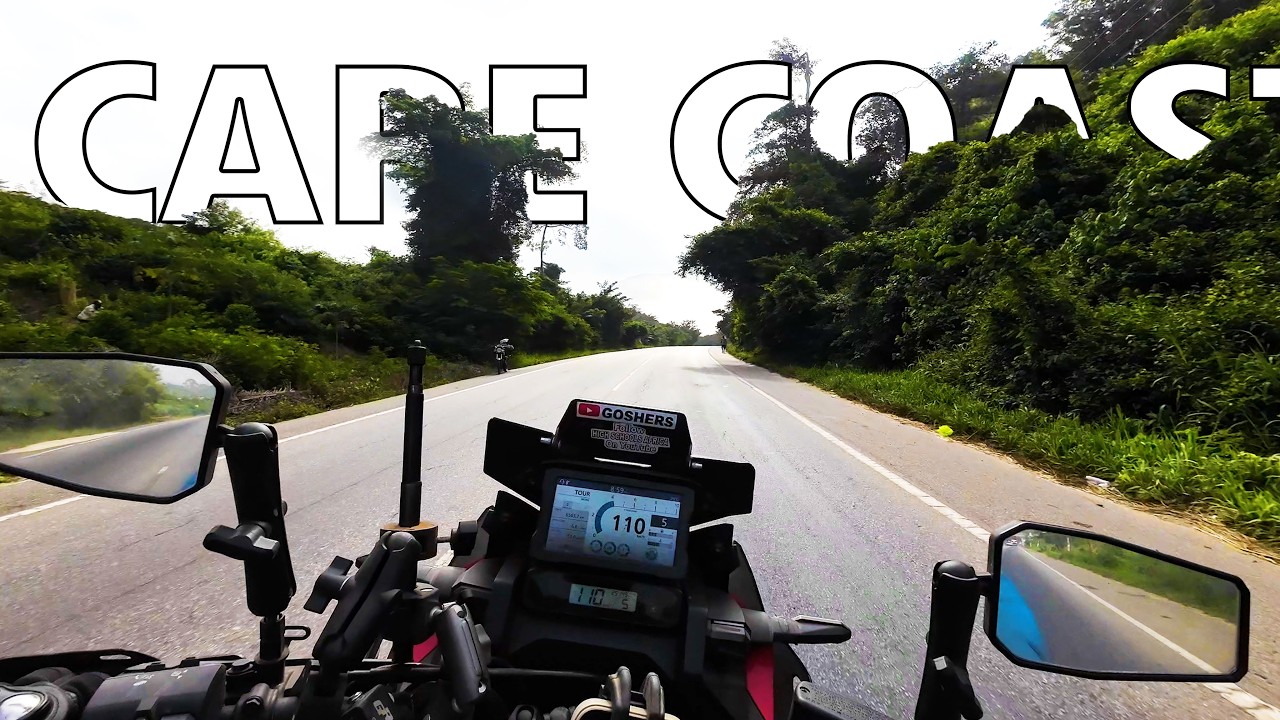 Most dangerous ride through cape coast. | The Africa Xperience | Goshers