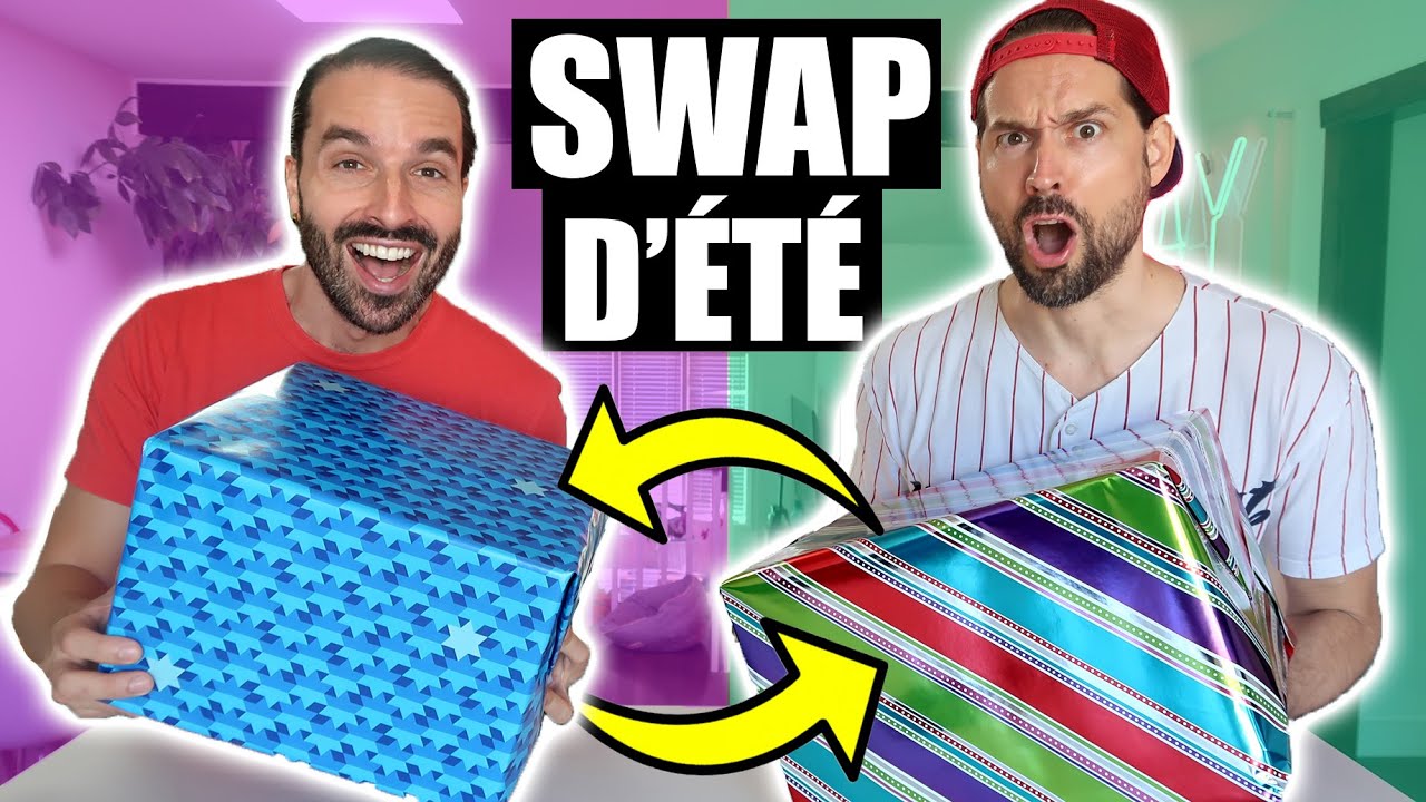 SWAP DE CADEAUX POUR L'ÉTÉ 2022 - CARL ISAAC VLOG