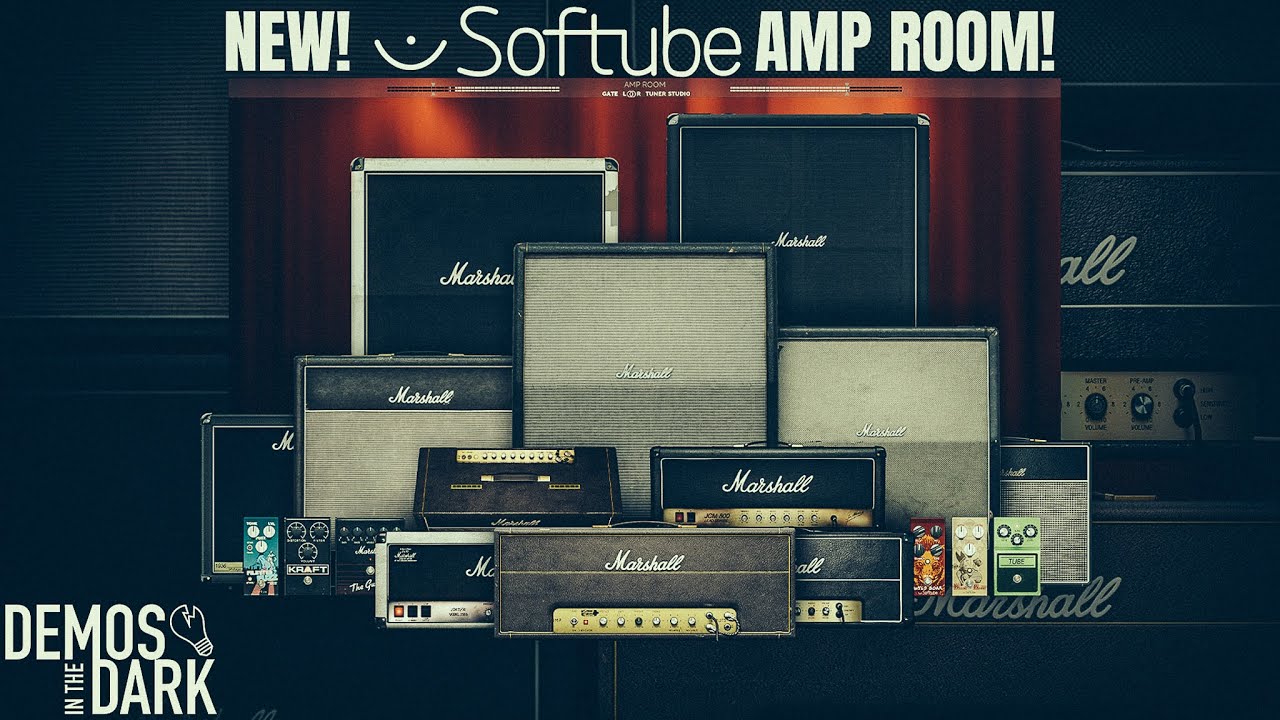NEW 2023 Softube Amp Room: Studio Plug-In Demo
