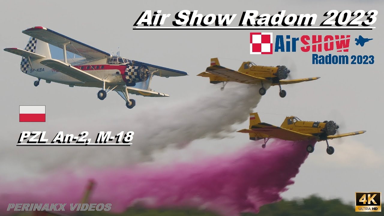 PZL An-2 Colt  🇵🇱 ▲ PZL M-18 Dromader 🇵🇱 ▲ Air Show Radom 2023