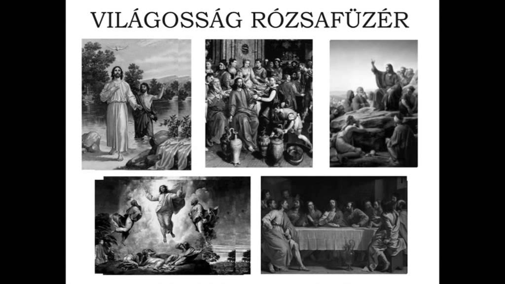 Világosság Rózsafűzér - Imádság