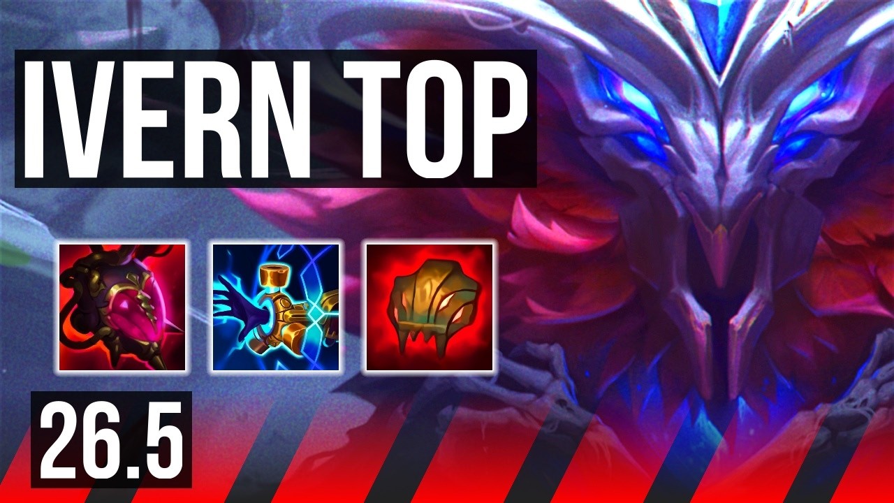IVERN vs YONE (TOP) | 49K damage | KR Master | 26.5