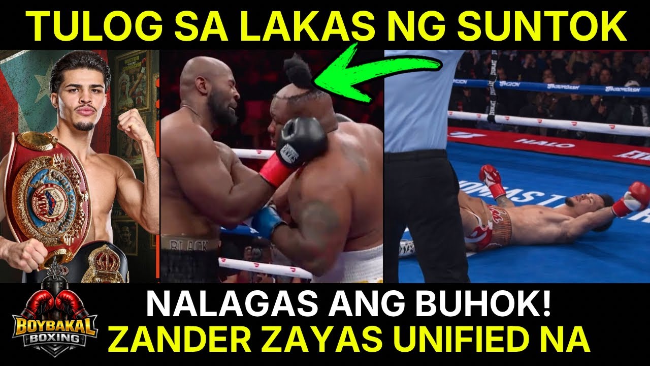 Zander Zayas Panalo Unified Na | Carrington Panalo KNOCKOUT New WBC | Miller Tumalsik Ang BUHOK