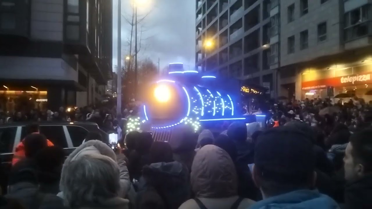 Cabalgata de Reyes Magos en a Coruña 2026 