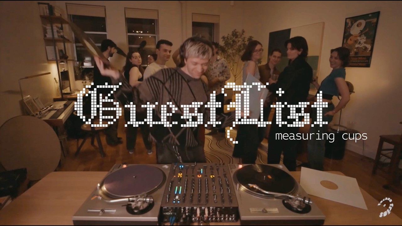 Old School Vinyl Techno | measuring cups | GUESTLIST 01