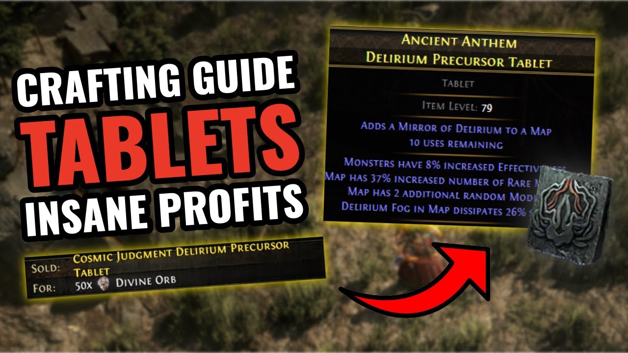 How I Make 100's of Divines Selling Tablets - Path of Exile 2