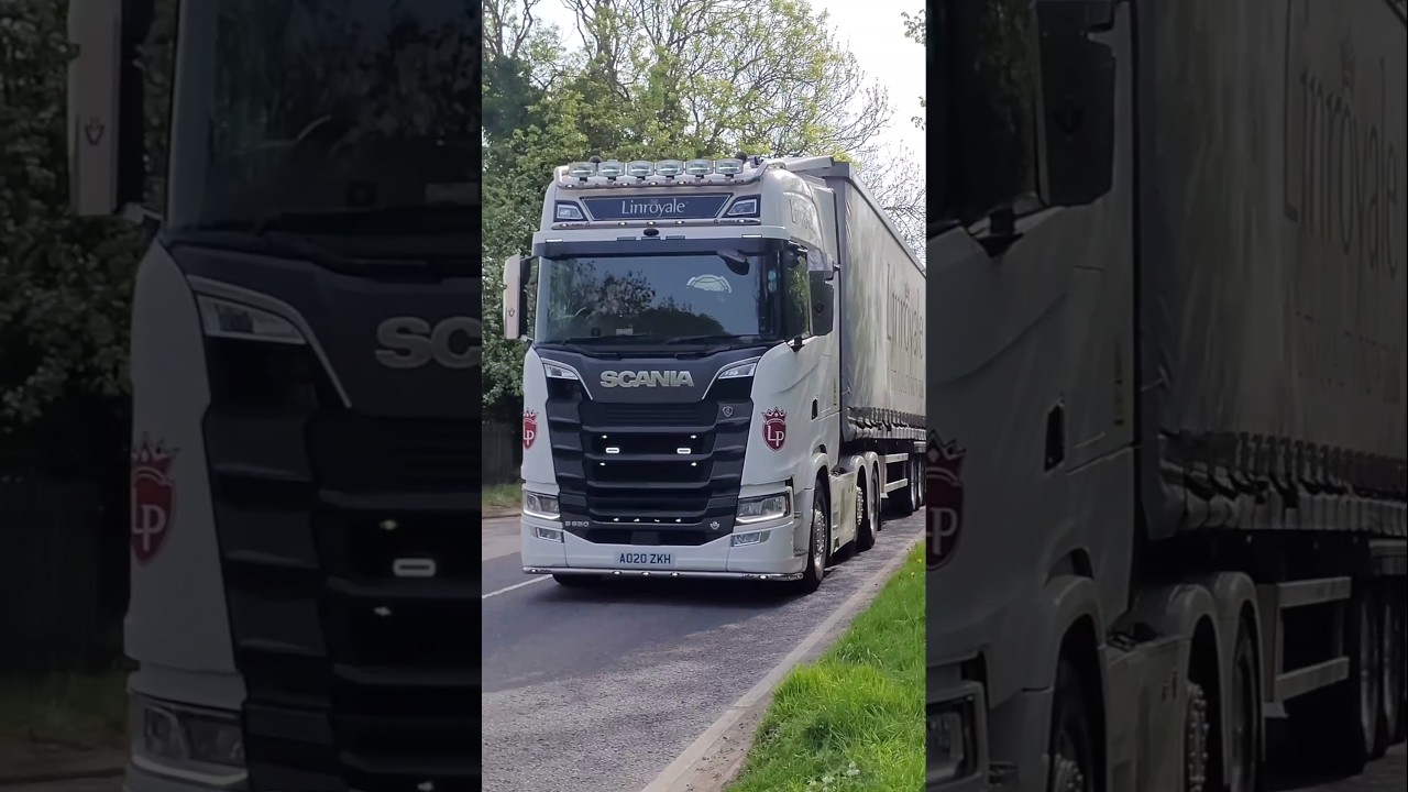SCANIA S650 V8 | Linroyale - Truckfest Lincoln arrived #truck