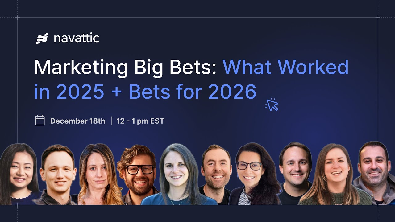 Marketing Big Bets: What Worked in 2025 + Bets for 2026