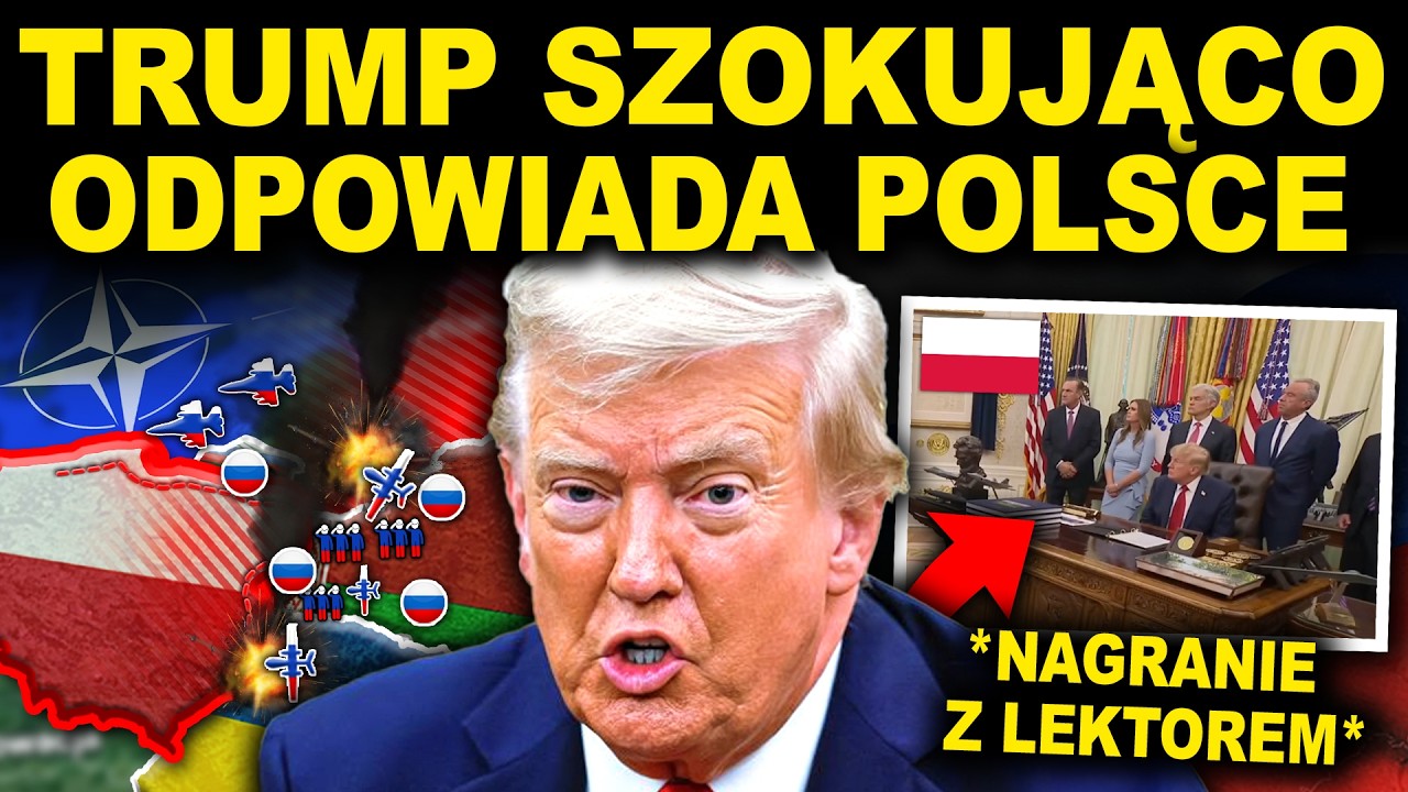 TRUMP ODPOWIADA POLSCE - SZOKUJĄCA REAKCJA