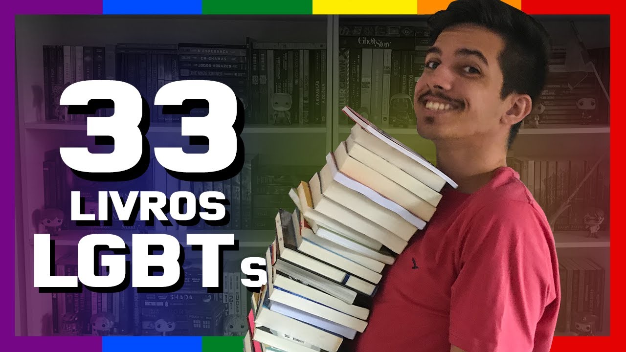 TODOS os +30 livros LGBT que tenho na estante! 🏳‍🌈 | PARTE 1 | Estante Quadrada