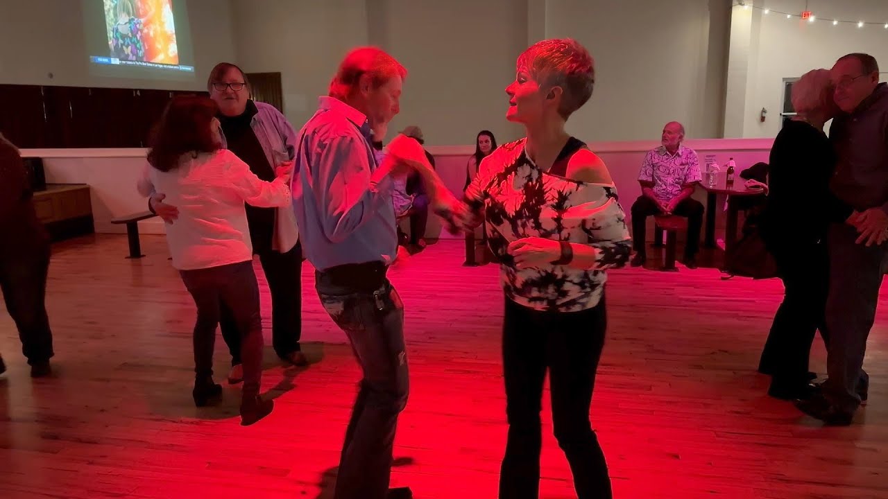 Zydeco Dancing to Horace Trahan at Rock ’n’ Bowl on 01/26/23
