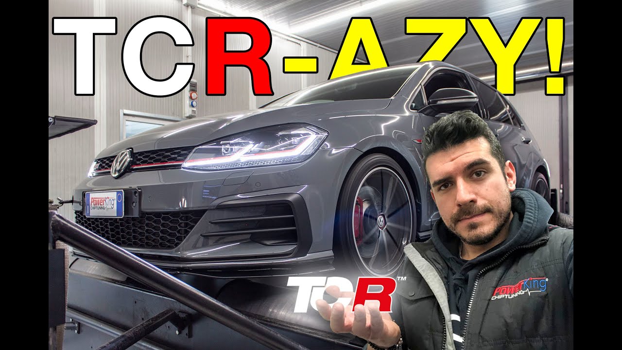 VW GOLF GTI TCR: LA GTI PIÙ ESAGERATA MAI PRODOTTA! ANCORA PIÙ CATTIVA DOPO MAPPA MOTORE E MAPPA DSG