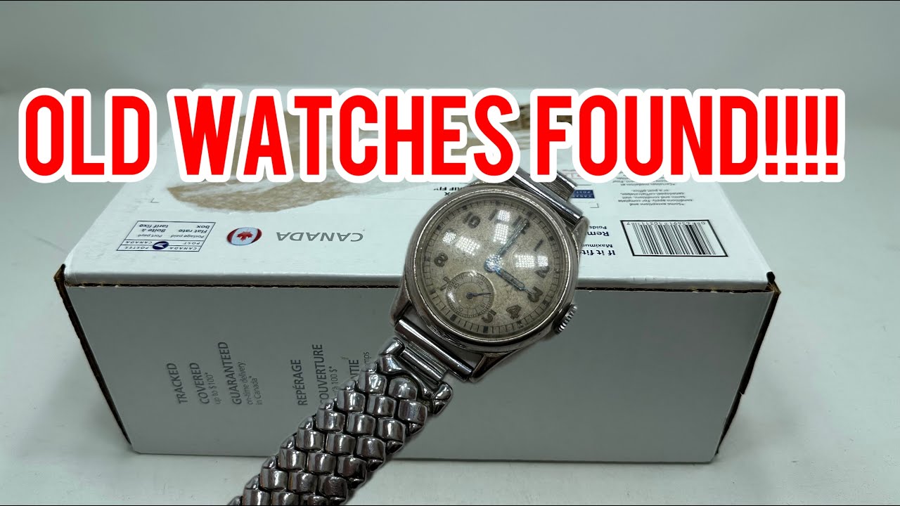 Я купил дешевый лот таинственных часов на eBay.