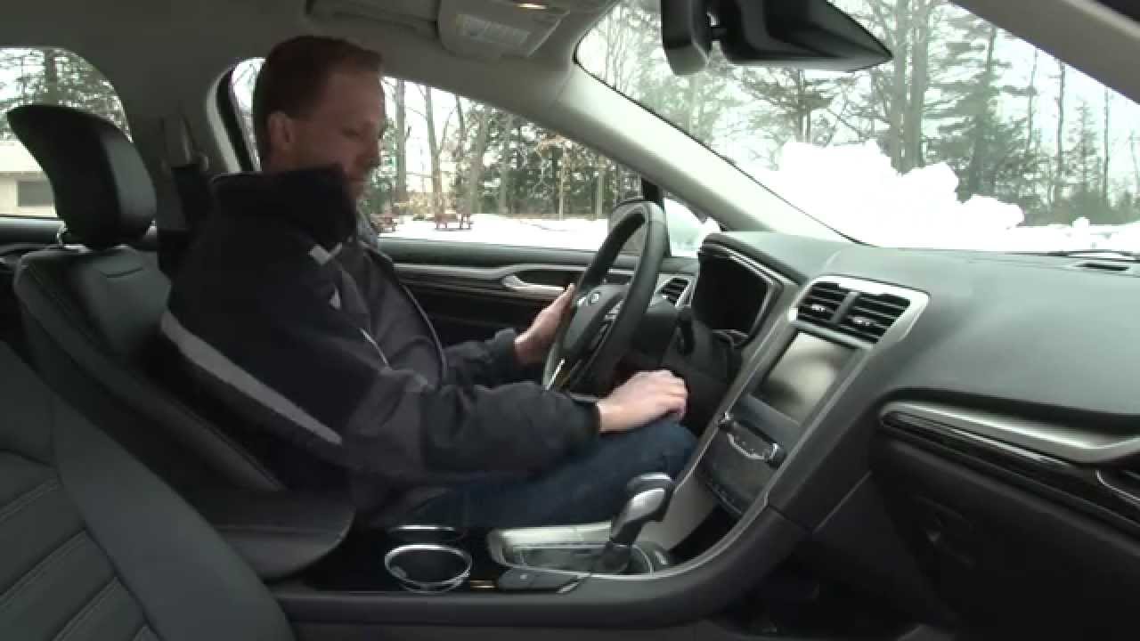 2014 Ford Fusion Hybrid - TestDriveNow.com Review with Steve Hammes | TestDriveNow