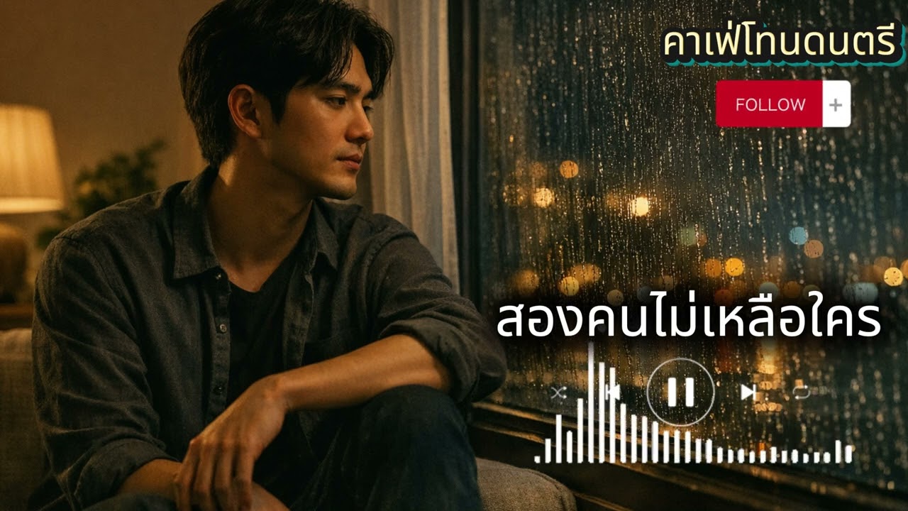 สองคนไม่เหลือใคร - คาเฟ่โทนดนตรี (Official Audio)#song#เพลงรัก#ai#music#เพลง#เพลงเพราะ#คาเฟ่โทนดนตรี