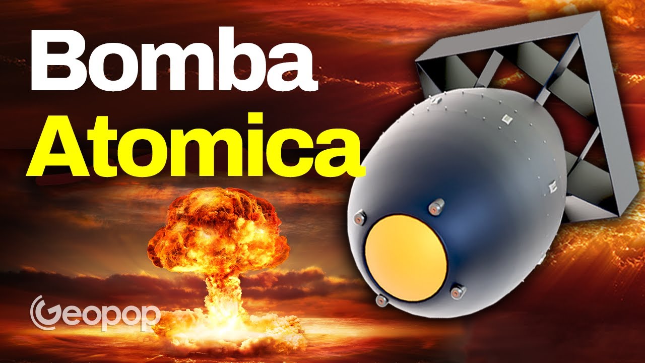 La bomba atomica di Oppenheimer - Animazione 3D di come funziona e com'è fatta dentro