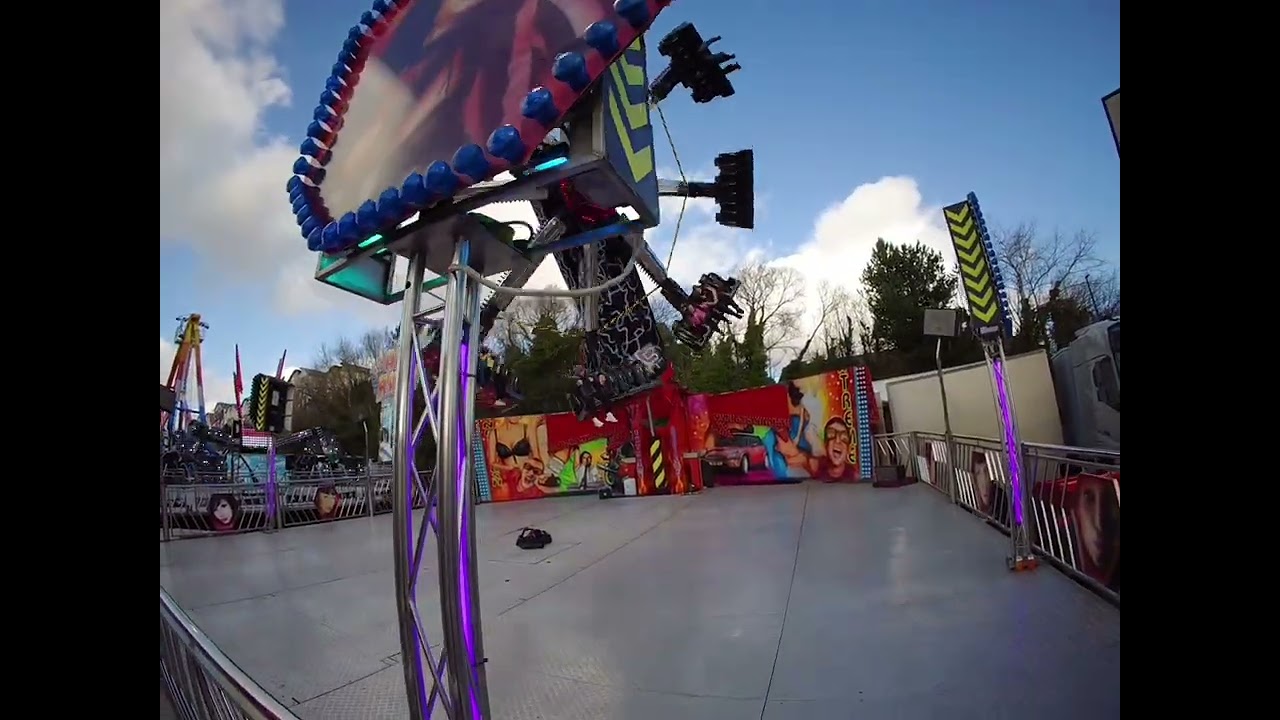 Newcastle Valentines Funfair 2026! Featuring On Ride POVs and Brand New Rides!!! #funfair 