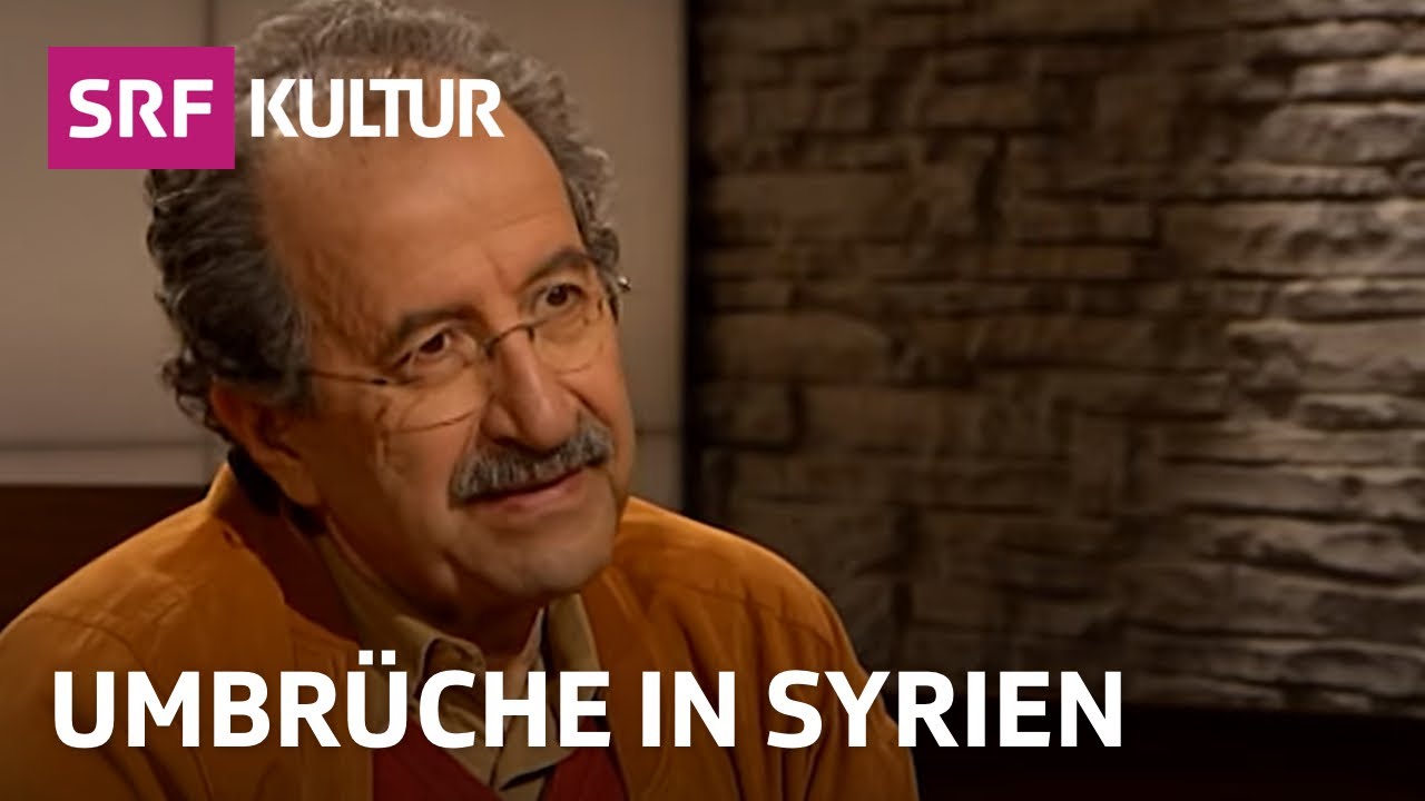 Rafik Schami aus Syrien: vereint in den Arabischen Frühling | Sternstunde Philosophie | SRF Kultur
