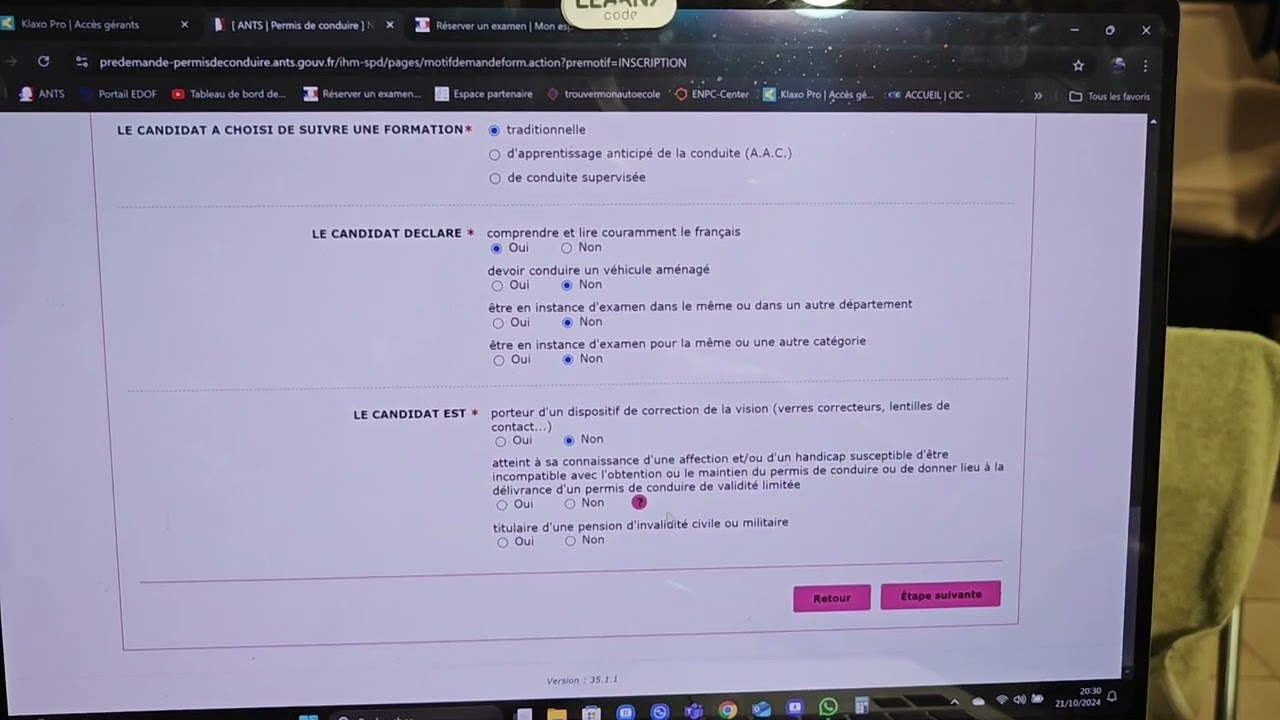 CREER SON COMPTE ANTS( DEMANDE DE PERMIS DE CONDUIRE) SANS L'AUTO ÉCOLE