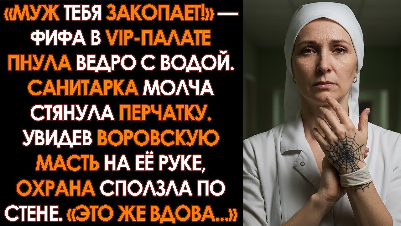 «Драй полы, тв@рь! Ты не знаешь, кто я!!» — визжала жена авторитета. Но увидев наколку на её кисти