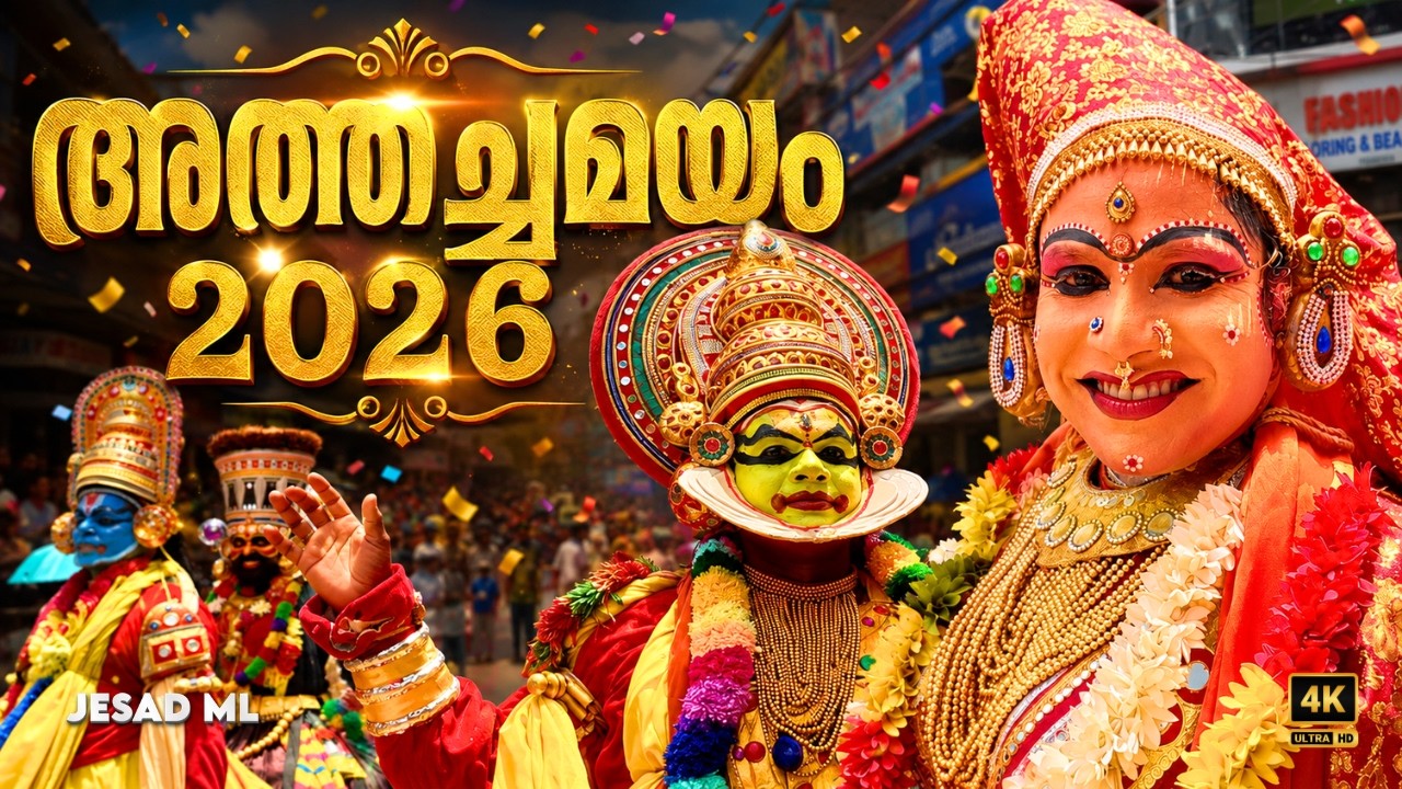 അത്തച്ചമയം 2026 🔥 | തൃപ്പൂണിത്തുറയുടെ മഹാ ആഘോഷം | Athachamayam 2026 | Onam Celebration 2026 | 4K