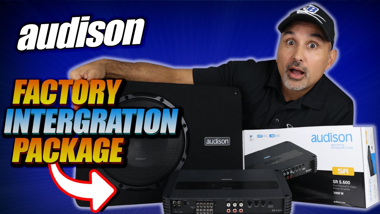 Обновление заводской системы с помощью усилителя Audison SR5.600 и Audison APBX10S4S