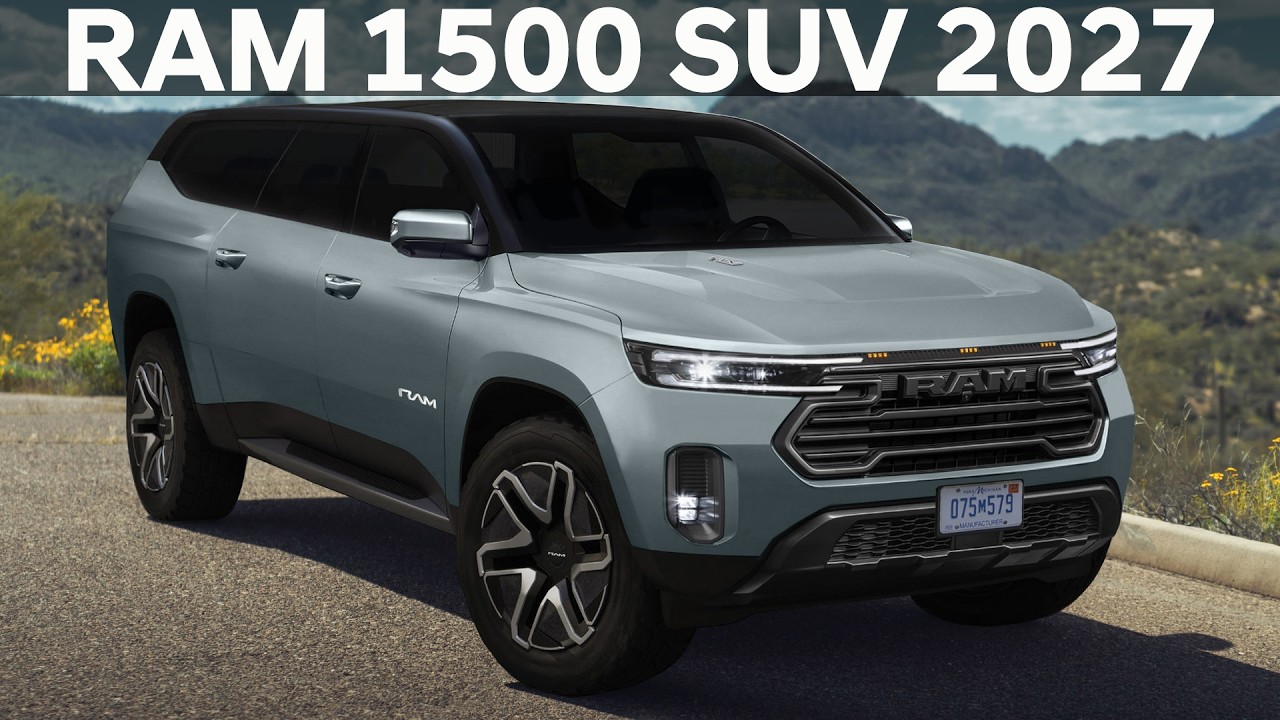 2027-2028 New Model RAM 1500 SUV - The first SUV in the brand's history!