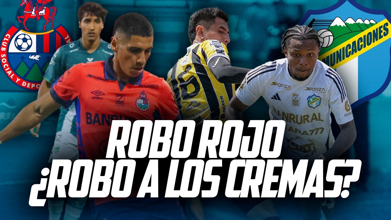 ROBO DE LOS ROJOS A ANTIGUA Y ¿LE ROBARON A LOS CREMAS? ANALISIS DEL PESIMO ARBITRAJE DE LA LIGA GT