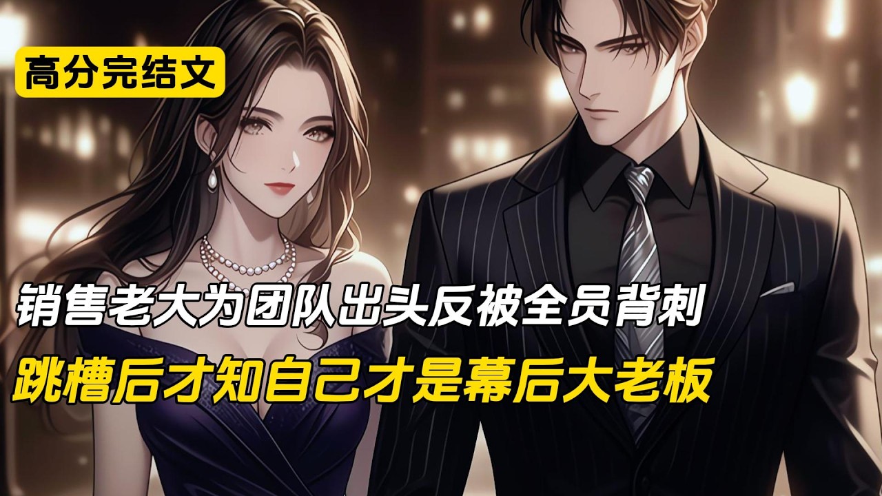 销售主管带团队拼业绩却被羞辱降薪，团队背叛后他跳槽才发现自己才是真老板#完结文 #小说 #二次元#爽文#一口气看完
