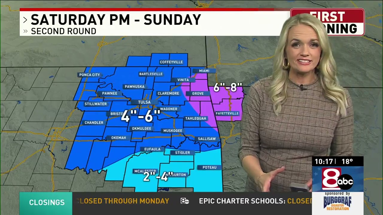 Meteorologist Kirsten Lang - Jan. 23, 10 p.m. forecast