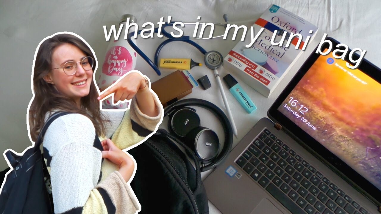 WHAT'S IN MY UNI BAG AS A MEDICAL STUDENT