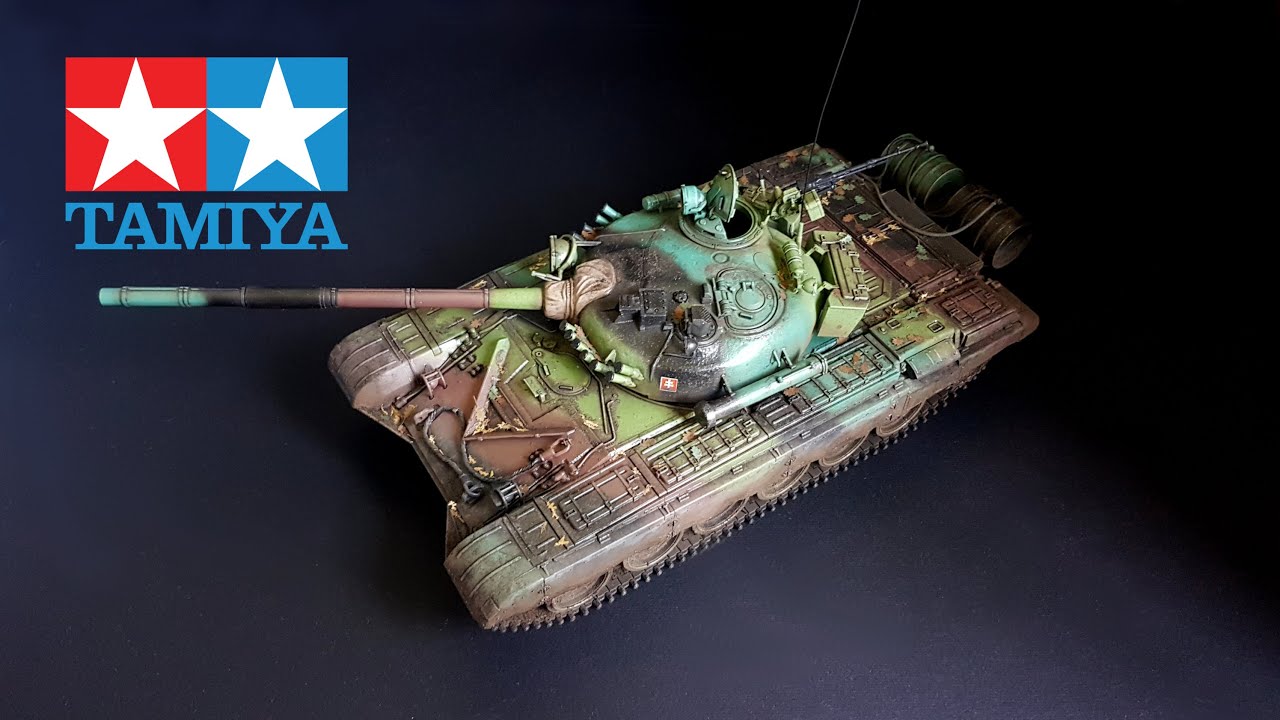 T-72M1 Slovak Armed Forces 1:35 Tamiya  FULL BUILD VIDEO