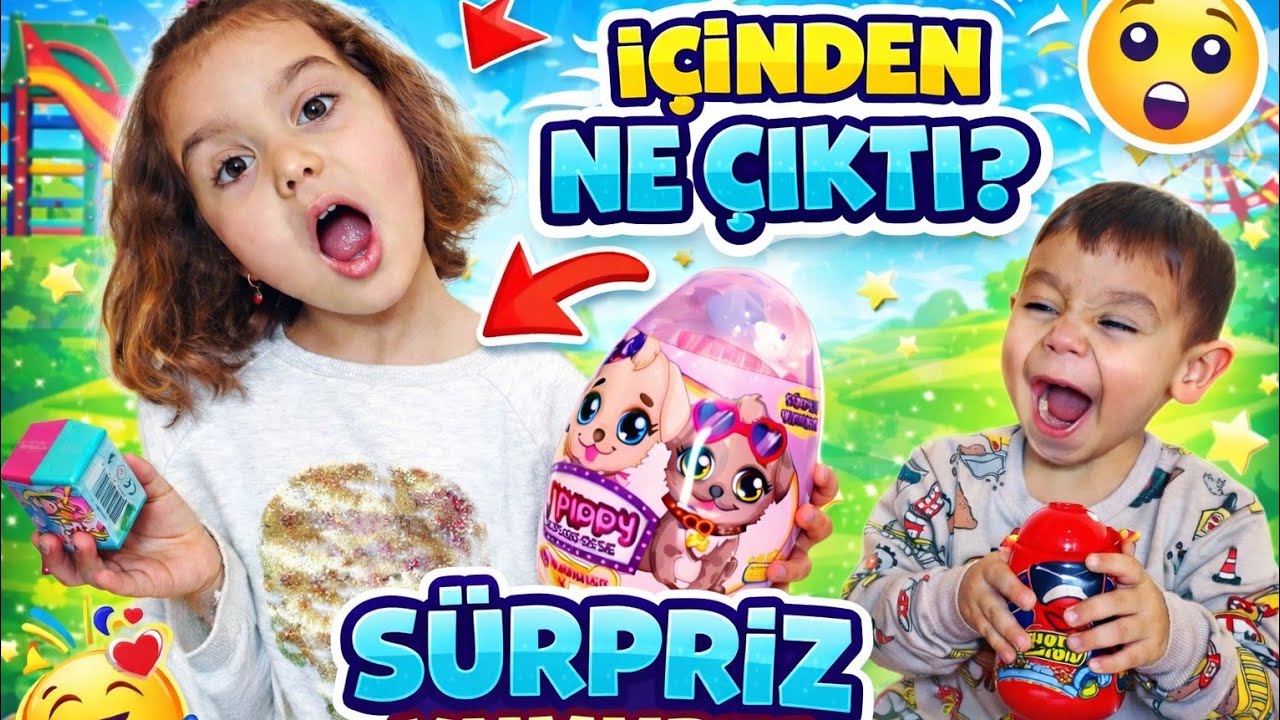 SÜRPRİZ YUMURTA AÇIYORUZ 😲🎁 | İÇİNDEN NE ÇIKTI? @elifsinemtv @trtcocuk @oynayalımhadi 
