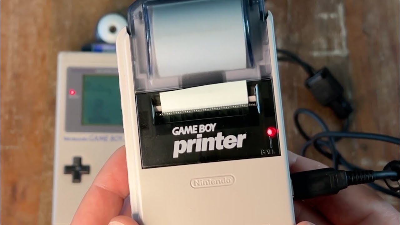Nintendo Game Boy Camera & Printer | Unbox + Play