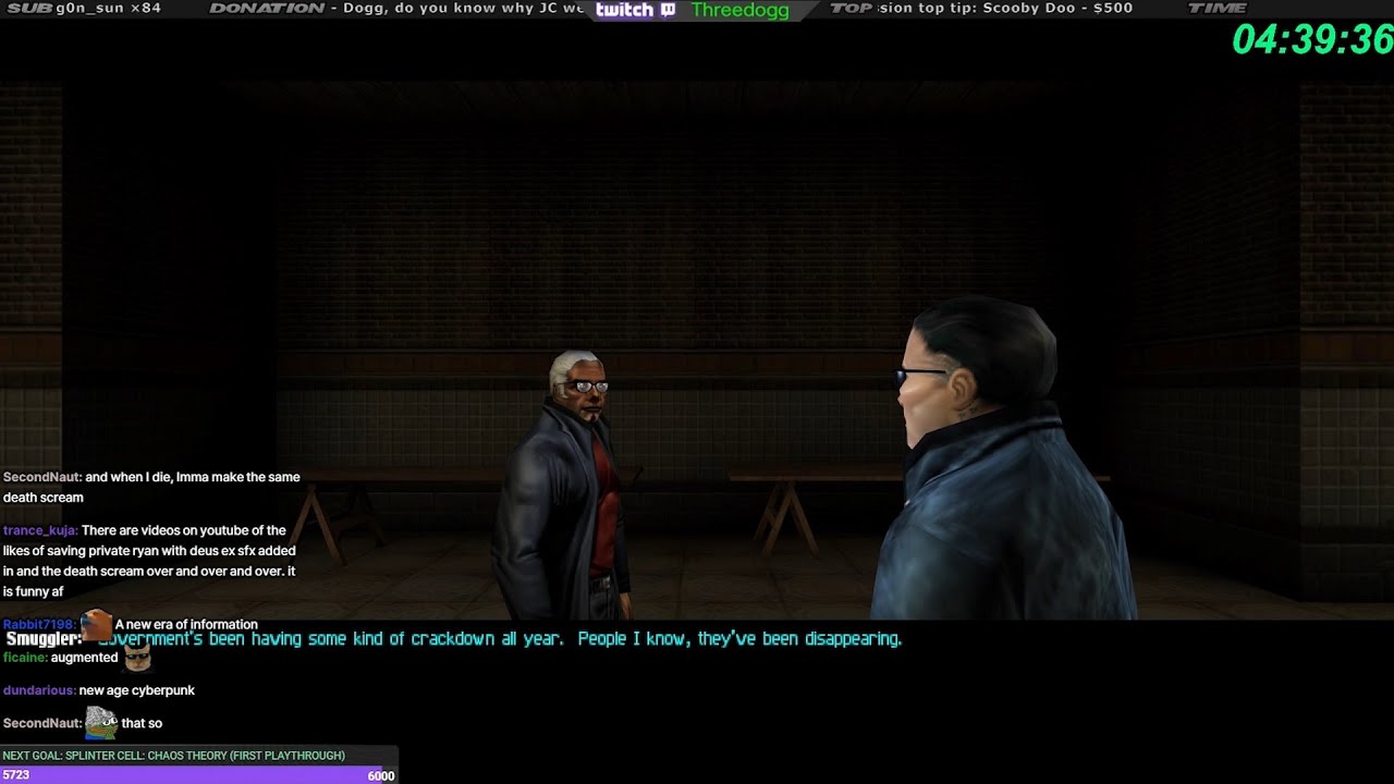 [Threedogg] Deus Ex (Part 3) | Subathon September 2024