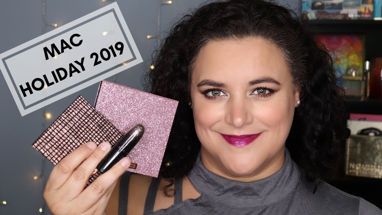 MAC HOLIDAY 2019 | lipstick, eyeshadow, face palette