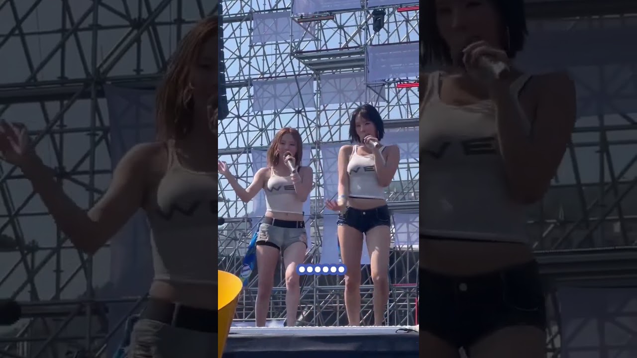 Natty and belle waterbomb #KISSOFLIFE #키스오브라이프 #KIOF #NATTY #julie#나띠 #natty#fyp