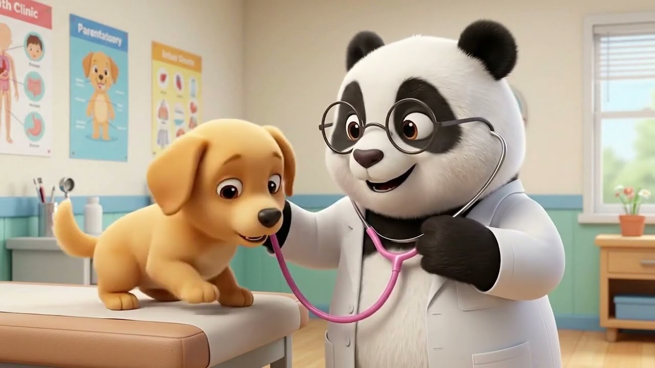 Benny the Doctor 🐶🩺 | Learn English & Jobs for Kids | Educational Cartoon