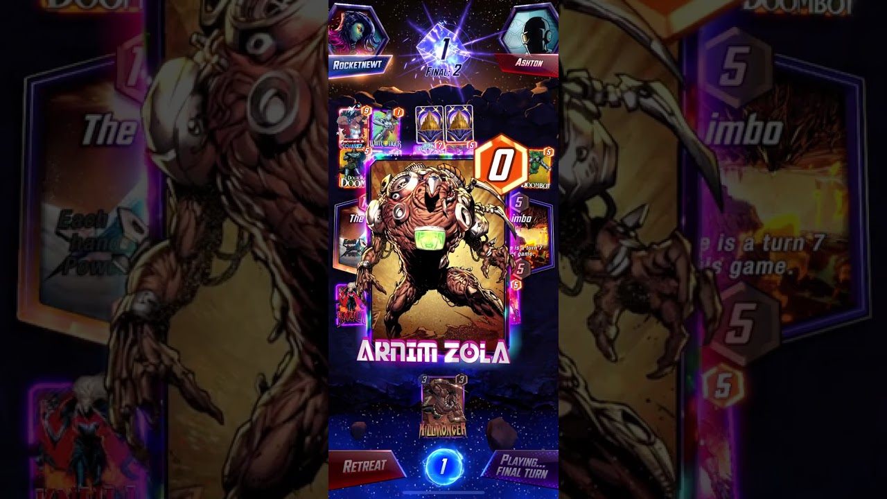Crazy Knull Arnim Zola Combo - Marvel Snap