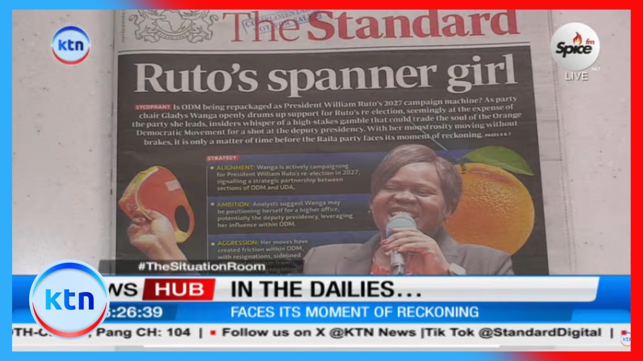 In the dailies: Is ODM being repackaged as Ruto's 2027 campaign machine?